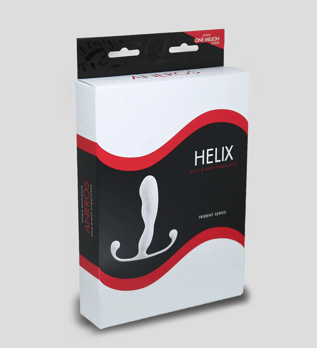 Aneros Trident Series Helix Male G Spot Stimulator White