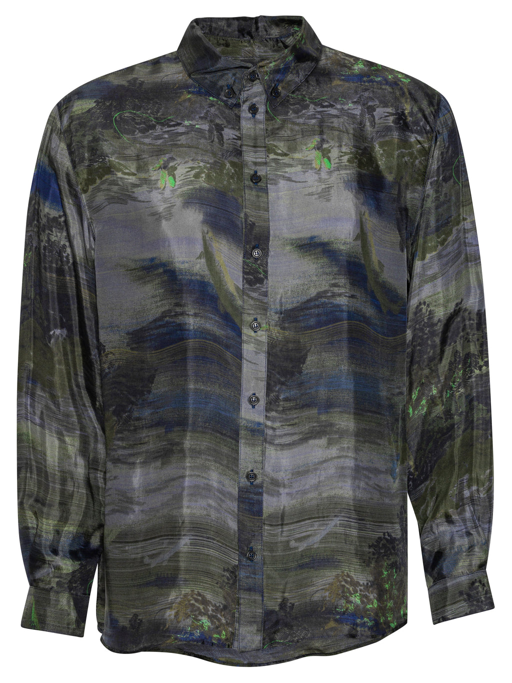 Henrik Vibskov Block Shirt Fishes Light