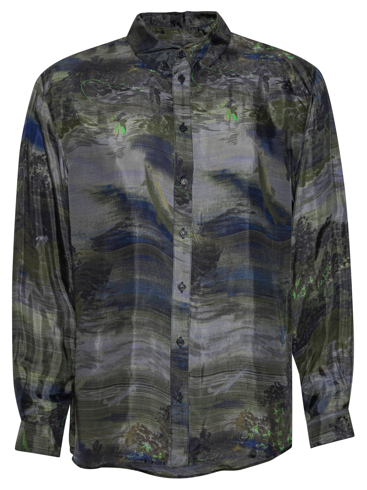 Henrik Vibskov Block Shirt Fishes Light