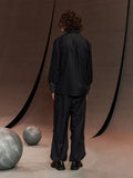 Henrik Vibskov Field Pants Tropical Navy