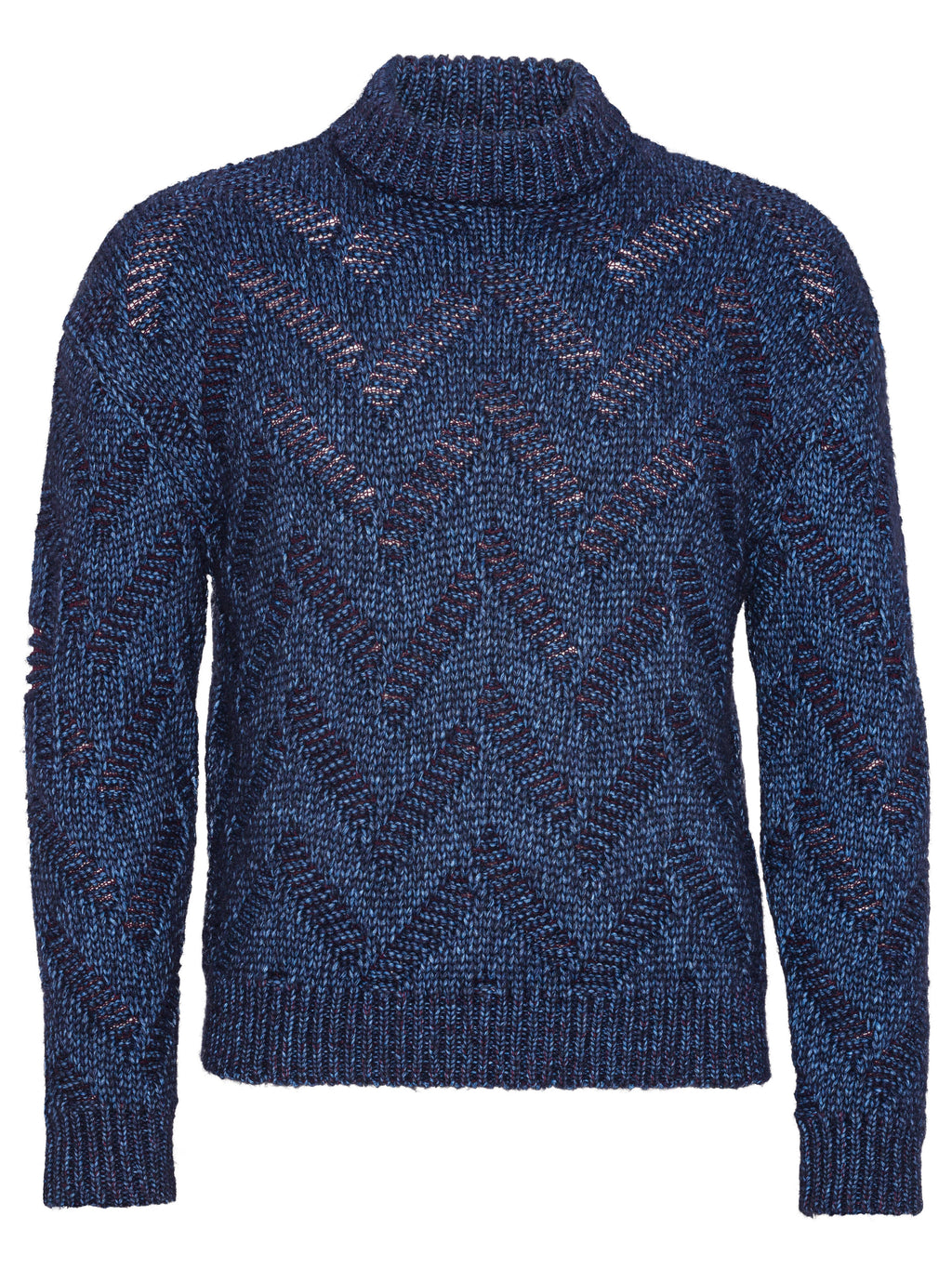 Henrik Vibskov Flat Knitted Crewneck Flat Navy