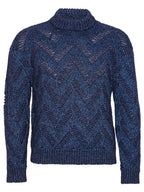 Henrik Vibskov Flat Knitted Crewneck Flat Navy
