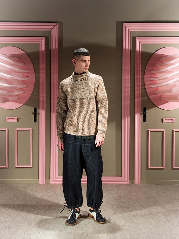Henrik Vibskov STITCH JUMPER - FALL MIX