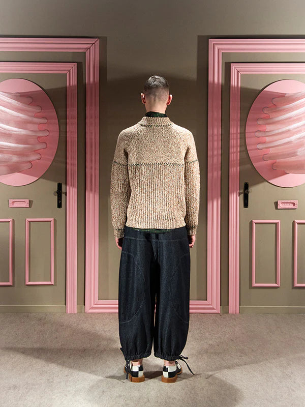 Henrik Vibskov STITCH JUMPER - FALL MIX