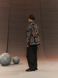 Henrik Vibskov Wheel Jacket Goat Navy