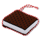 Needlepoint Icon Ornament - Ice Cream Sandwich