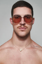 Golden Brown Vintage Aviators