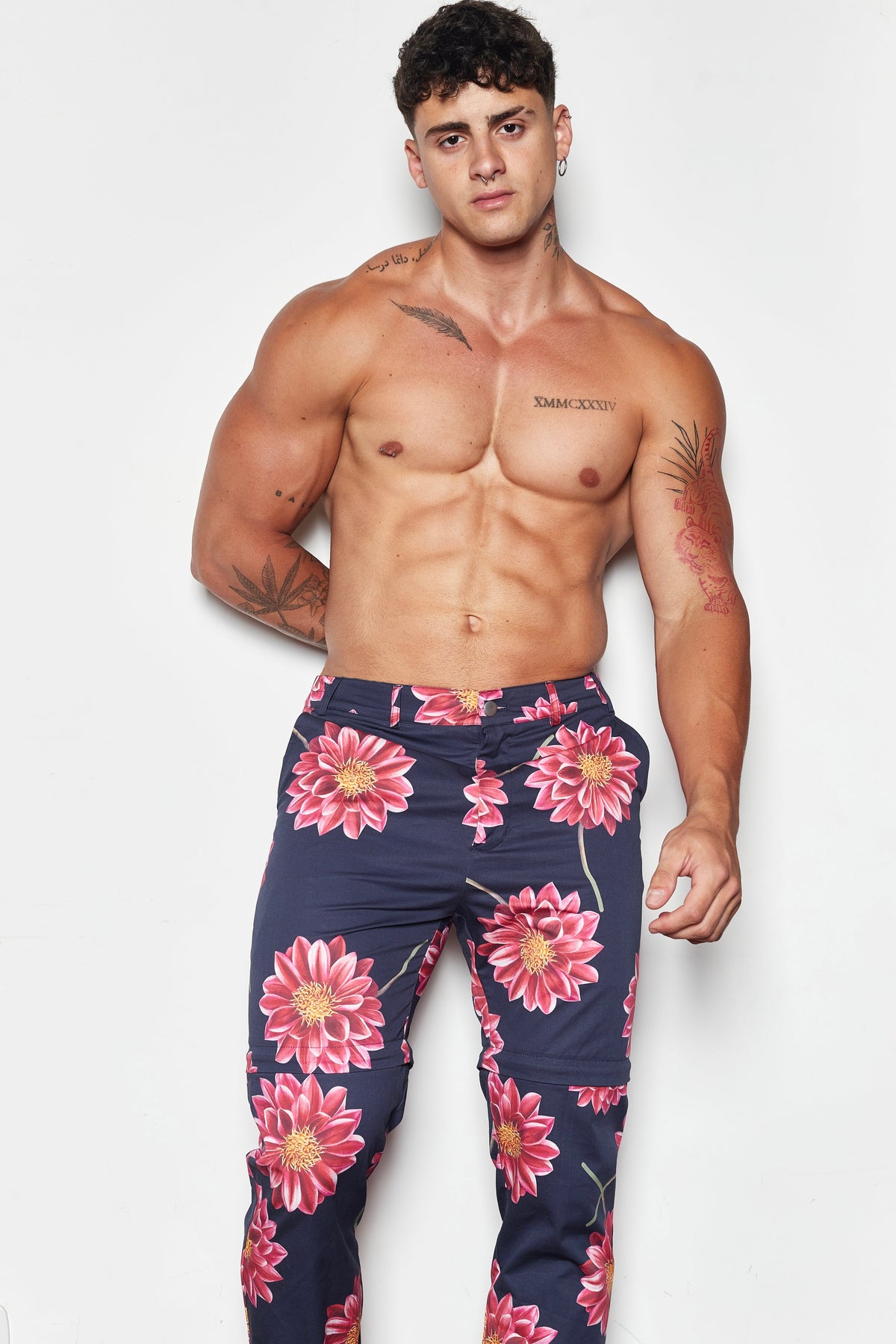 Floral Convertible Trouser/ Short