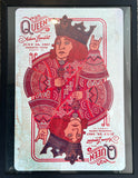 Lot 29: Framed Queen x Adam Lambert concert poster