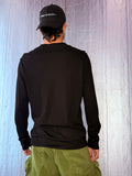 VIKTOR & ROLF BLACK LONG SLEEVE TEE