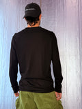 VIKTOR & ROLF BLACK LONG SLEEVE TEE