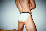 Dominic Albano Tencel Sport Brief - White