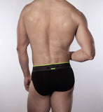 Micro Modal Flex Brief - Jet Black