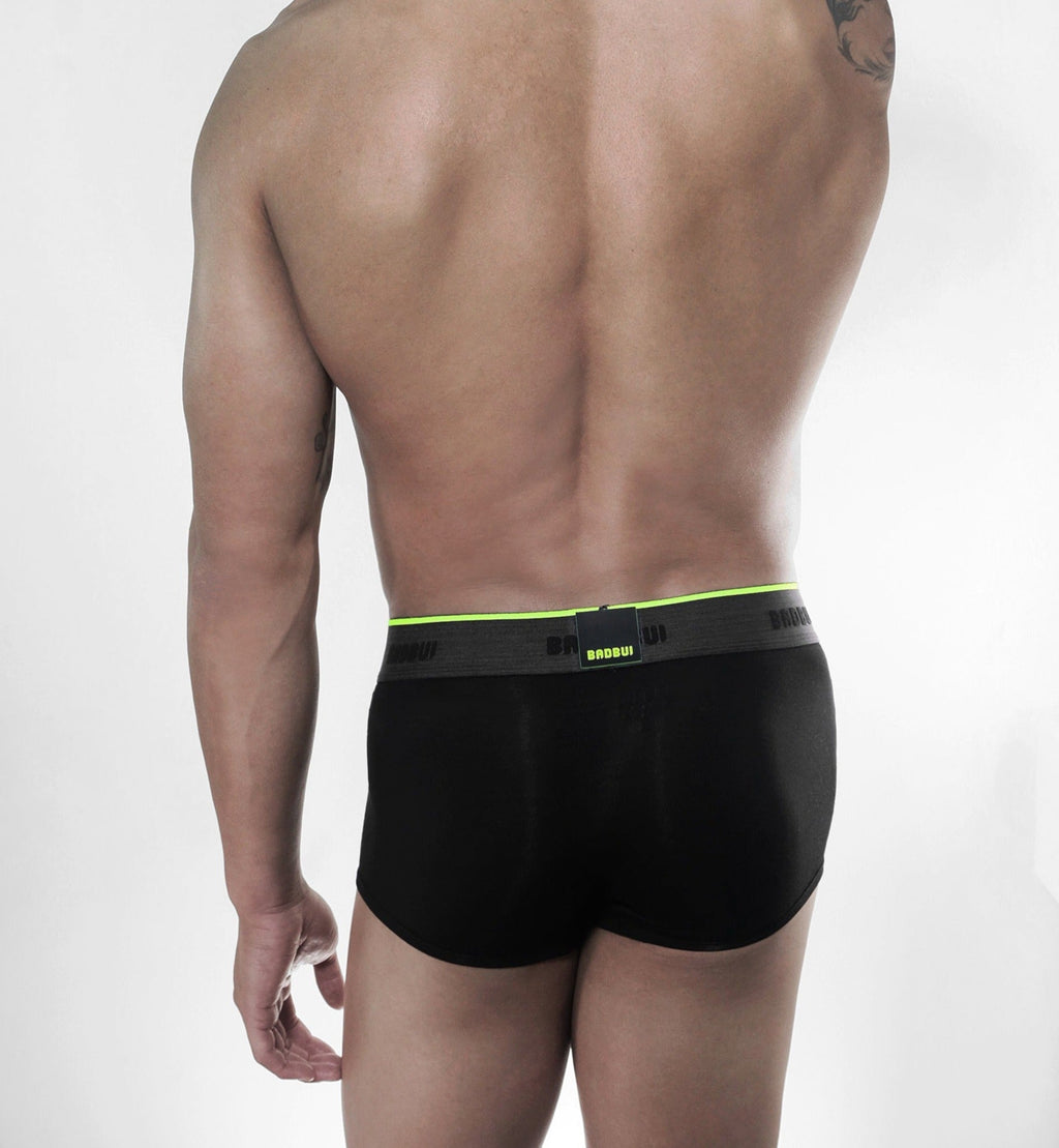 Micro Modal Low Rise Trunk - Jet Black
