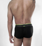 Micro Modal Low Rise Trunk - Jet Black