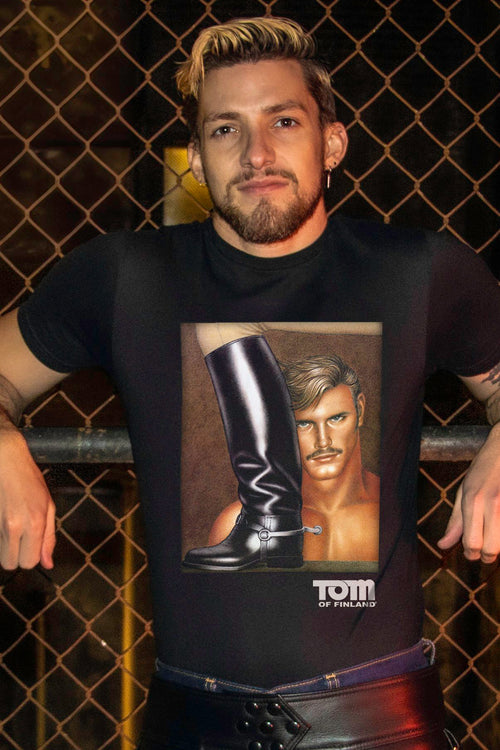 Tom of Finland Booty Boy Tee by Peachy Kings