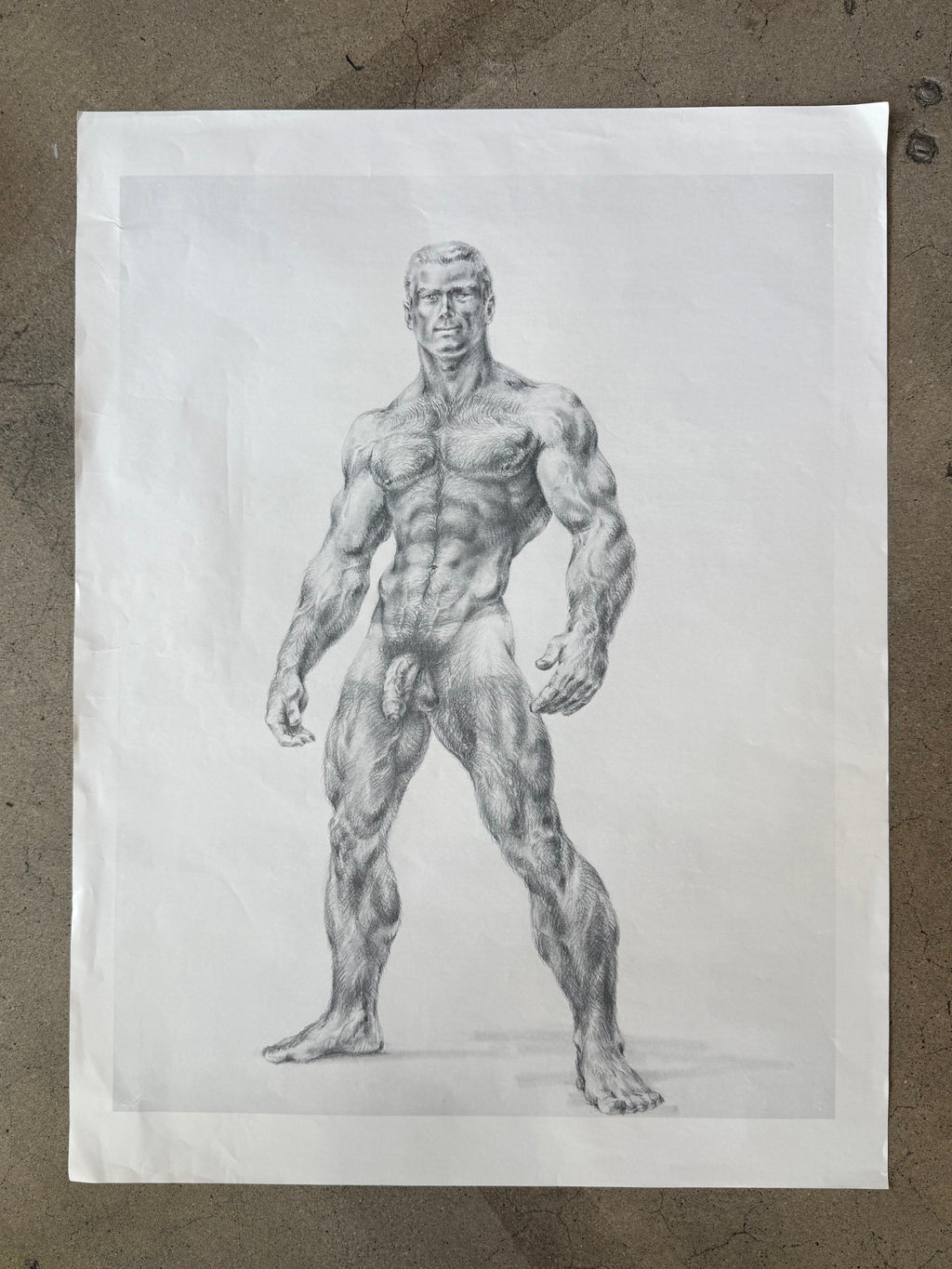 Wolfman Large Vintage Poster by Jakal