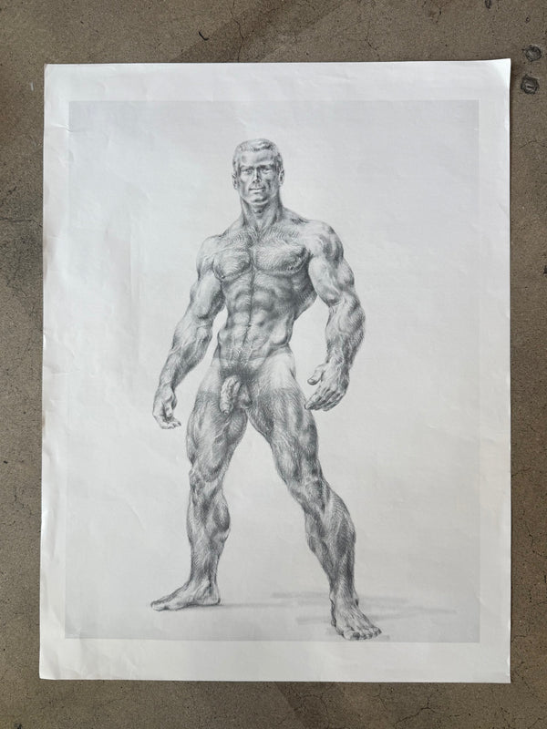 Wolfman Large Vintage Poster by Jakal