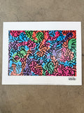 Keith Haring UNTITLED, 1985 (FIGURES) Print