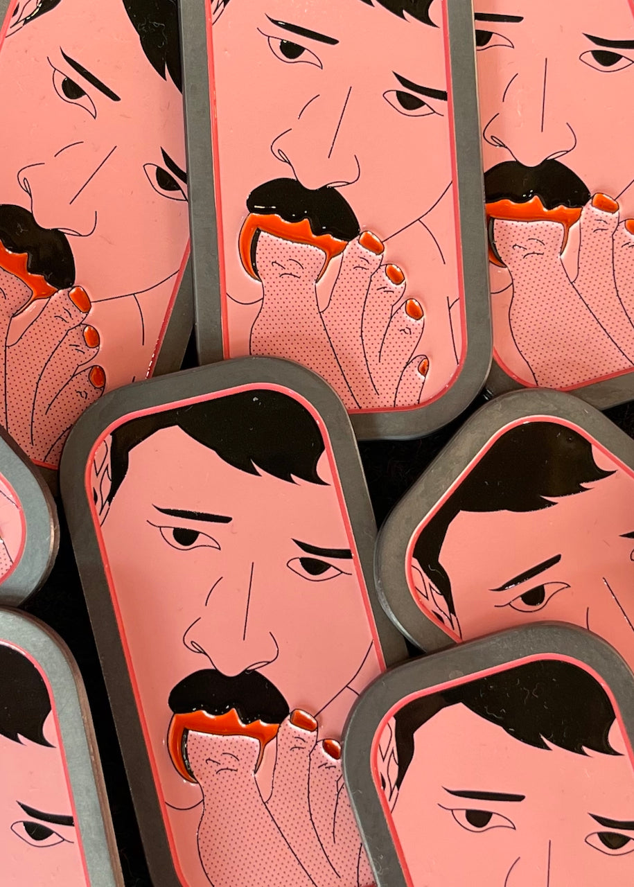 Toe Lover Magnum Enamel Pin