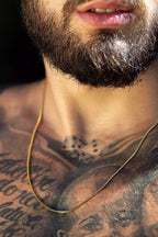 Tiny Box Chain Necklace