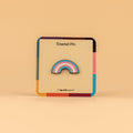 Trans Rainbow Enamel Pin
