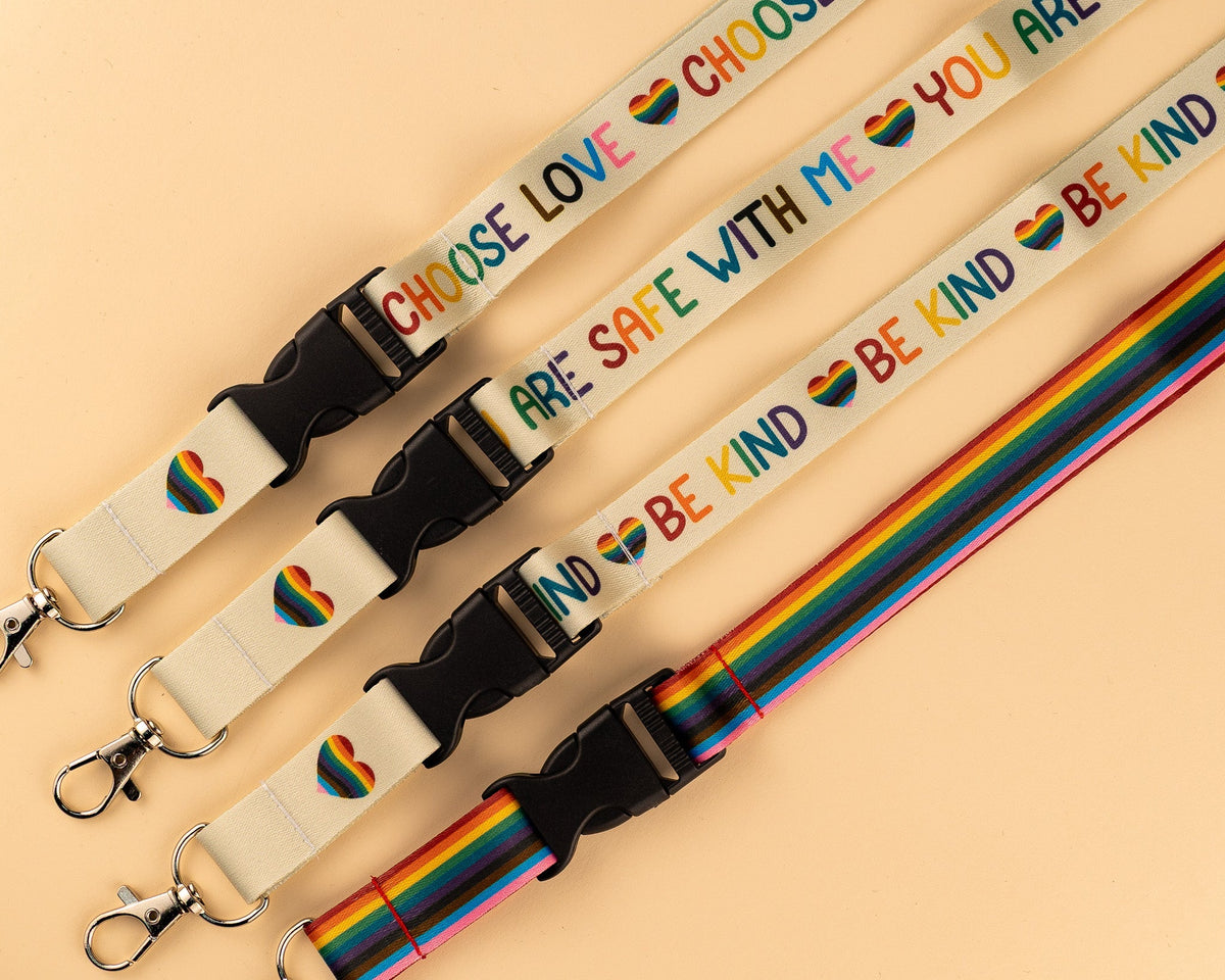 You Are Safe With Me Lanyard