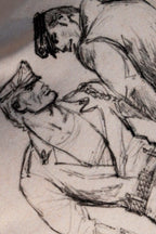 Tom of Finland Canvas Sketch Pillows- 3 designs