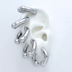 KISKA LAB MINI ALBERT PLATINUM EARRING