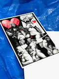 Bill Ward Drum Greeting Card: Sit on it V-Day