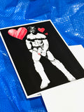 Bill Ward Drum Greeting Card: Check it! V-Day