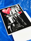 Bill Ward Drum Greeting Card: My Sub V-Day