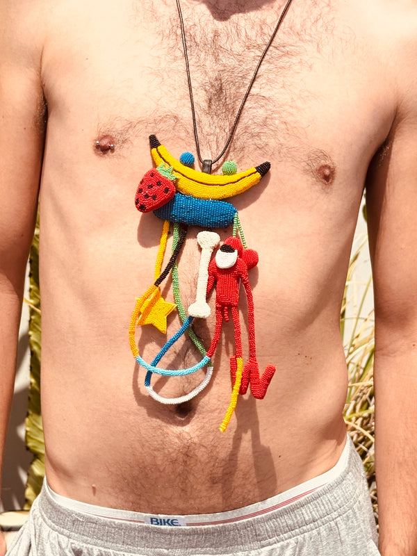 Walter Van Beirendonck Smile Necklace