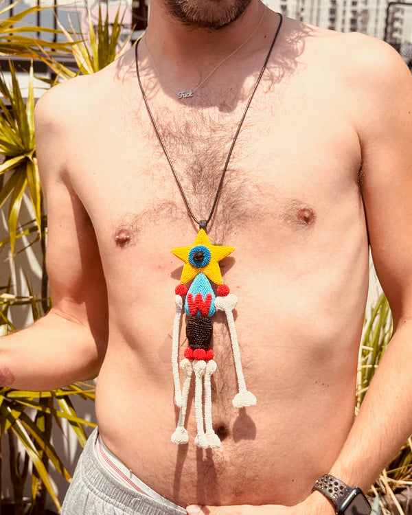 Walter Van Beirendonck Starry Eye Necklace