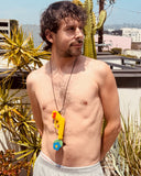 Walter Van Beirendonck peace Gun Necklace - Yellow