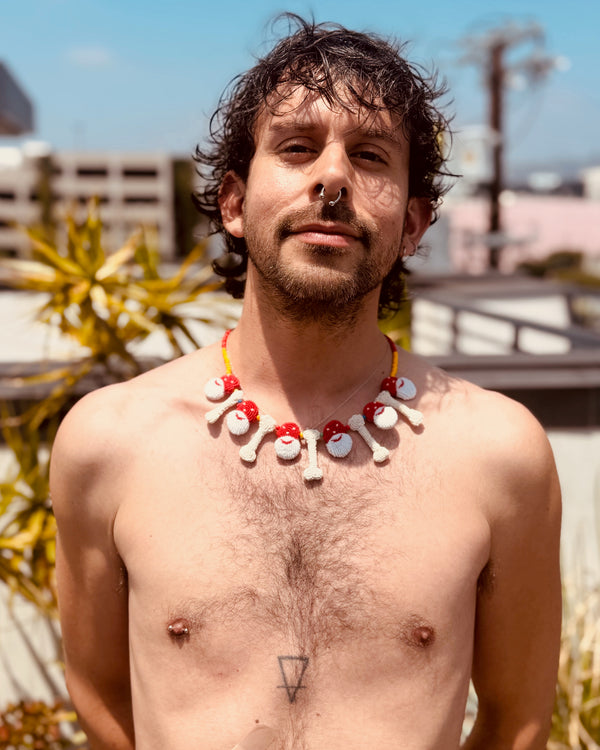 Walter Van Beirendonck Bones Necklace
