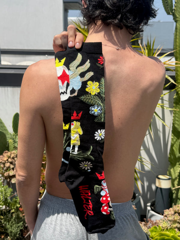 Crown Socks by Walter Van Beirendonck