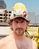 Camo Cap by Walter van Beirendonck - Light Green