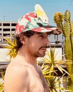 Camo Cap by Walter van Beirendonck - Light Green