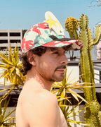 Camo Cap by Walter van Beirendonck - Light Green