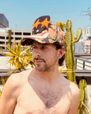 Camo Cap by Walter van Beirendonck - Brown