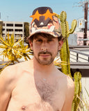 Camo Cap by Walter van Beirendonck - Brown