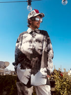 Walter Van Beirendonck Maxi Shirt Glitch