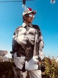 Walter Van Beirendonck Maxi Shirt Glitch