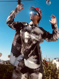 Walter Van Beirendonck Maxi Shirt Glitch