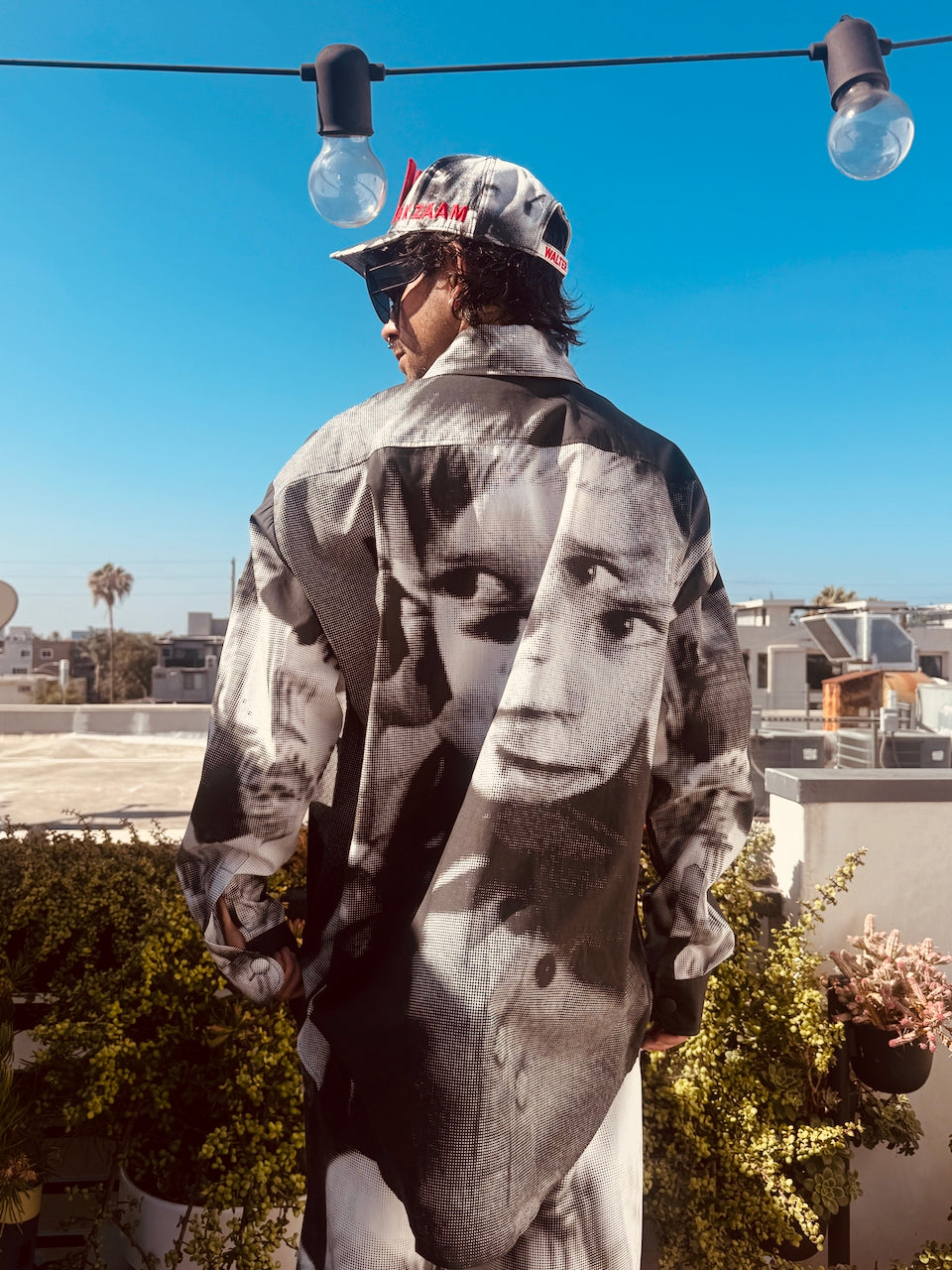 Walter Van Beirendonck Maxi Shirt Glitch