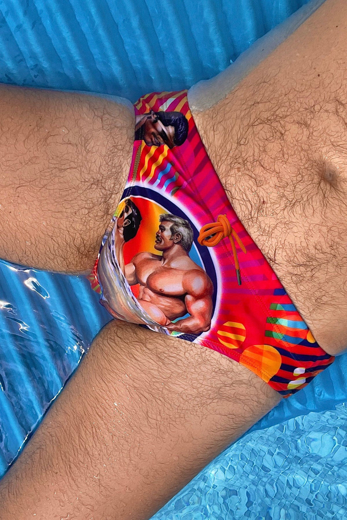 Tom of Finland Pride Swim Brief by Peachy Kings