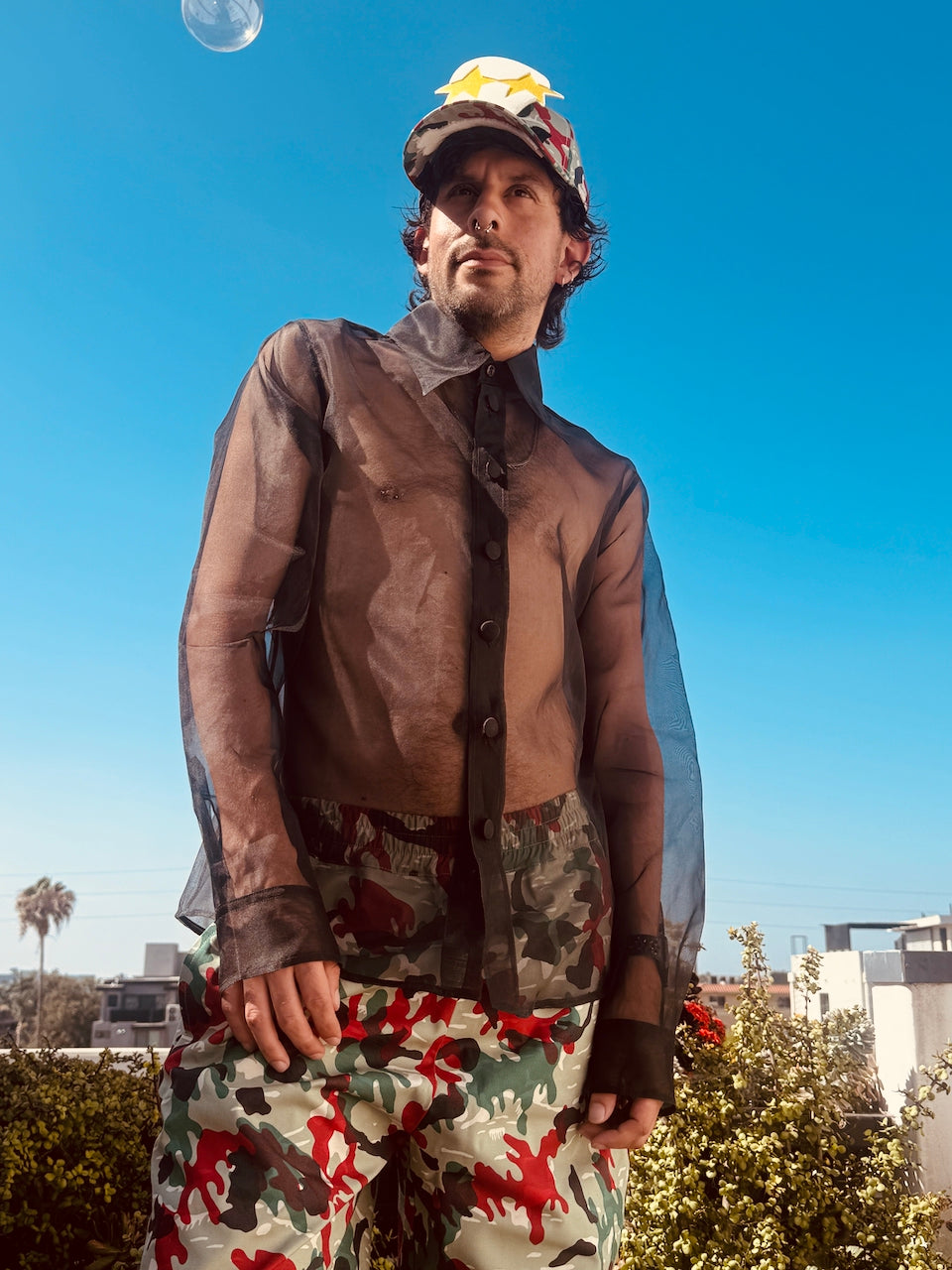 Walter Van Beirendonck Sheer W Shirt