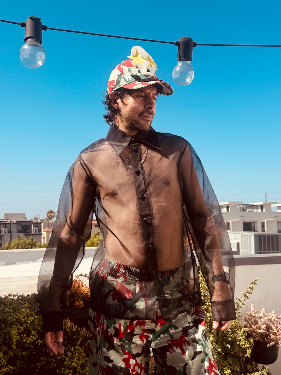 Walter Van Beirendonck Sheer W Shirt