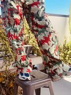 Walter Van Beirendonck Camouflage Basic Pants